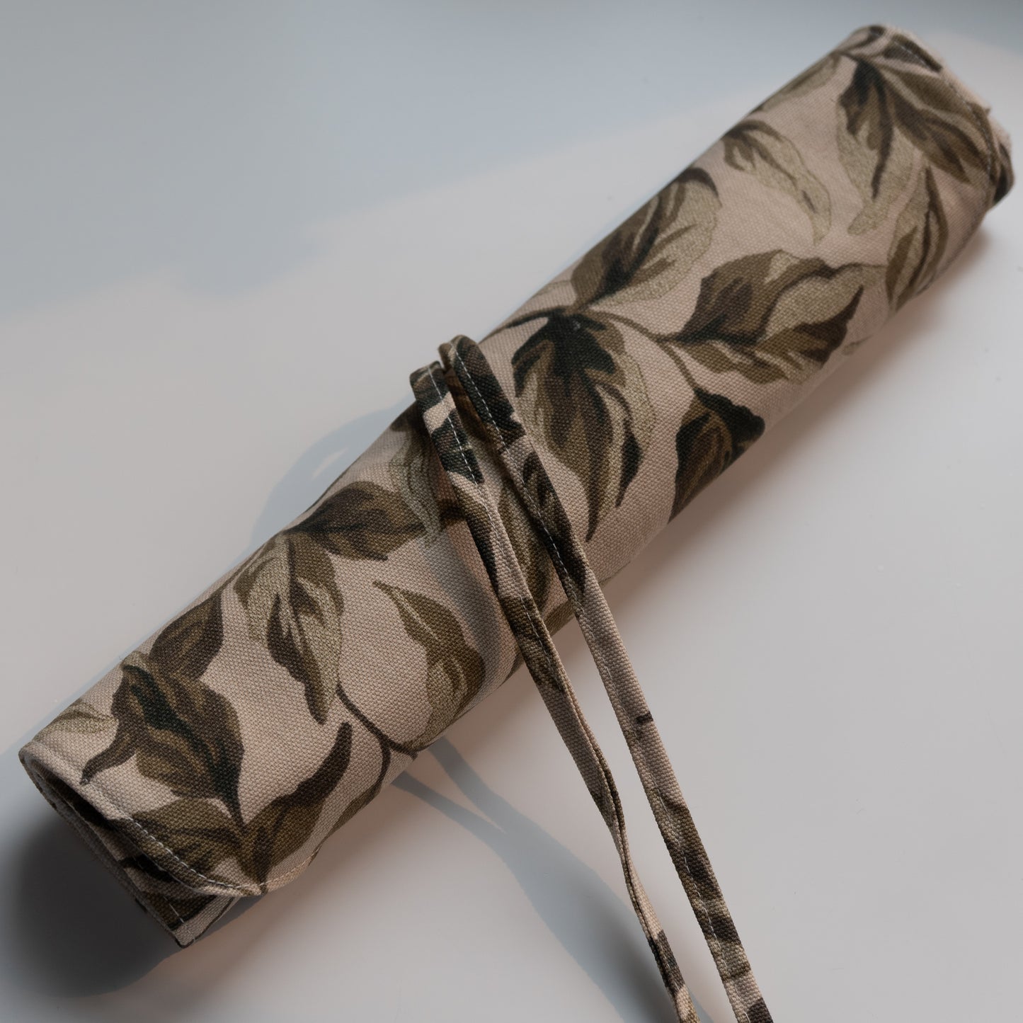 Leaves Canopy - Handmade Cotton Paintbrush Roll