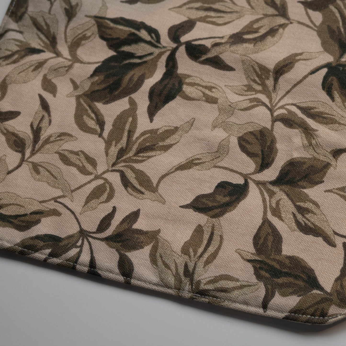 Leaves Canopy - Handmade Cotton Paintbrush Roll