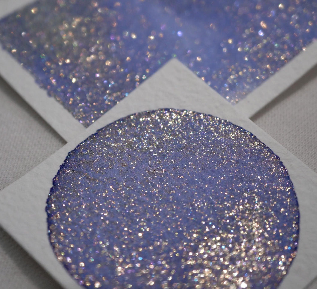 Starry Night Sparkle Watercolor