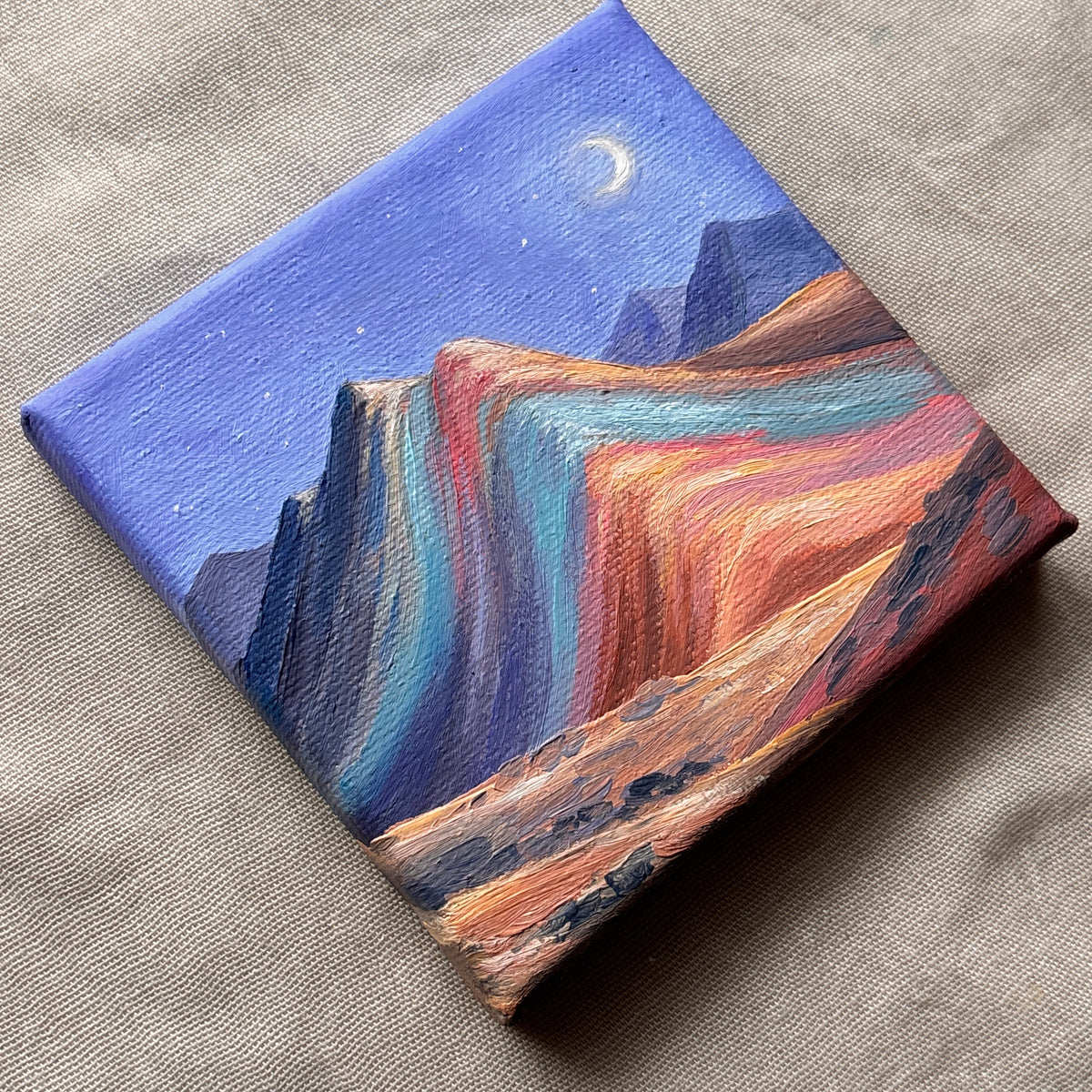 Rainbow Mountains in Peru