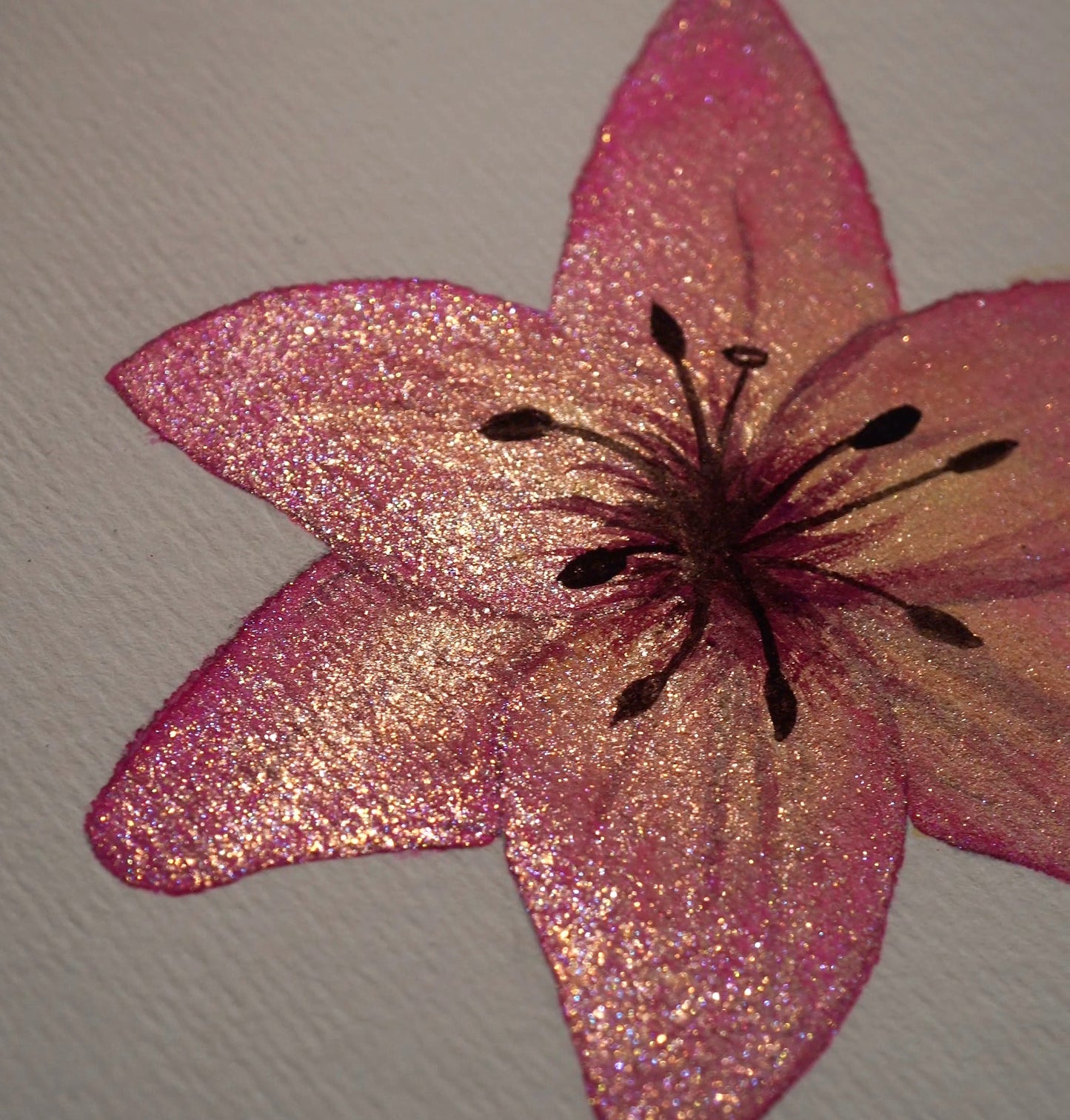 Sparkly Lily - Original Painting