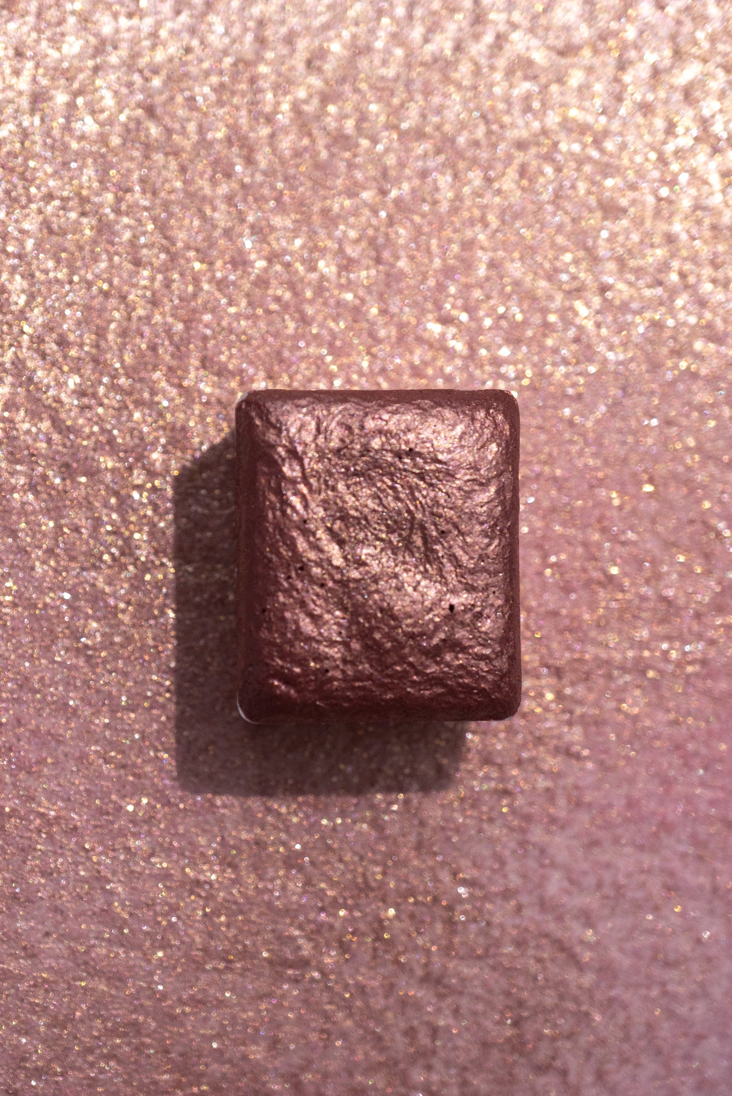Rose Gold Shimmer Watercolour