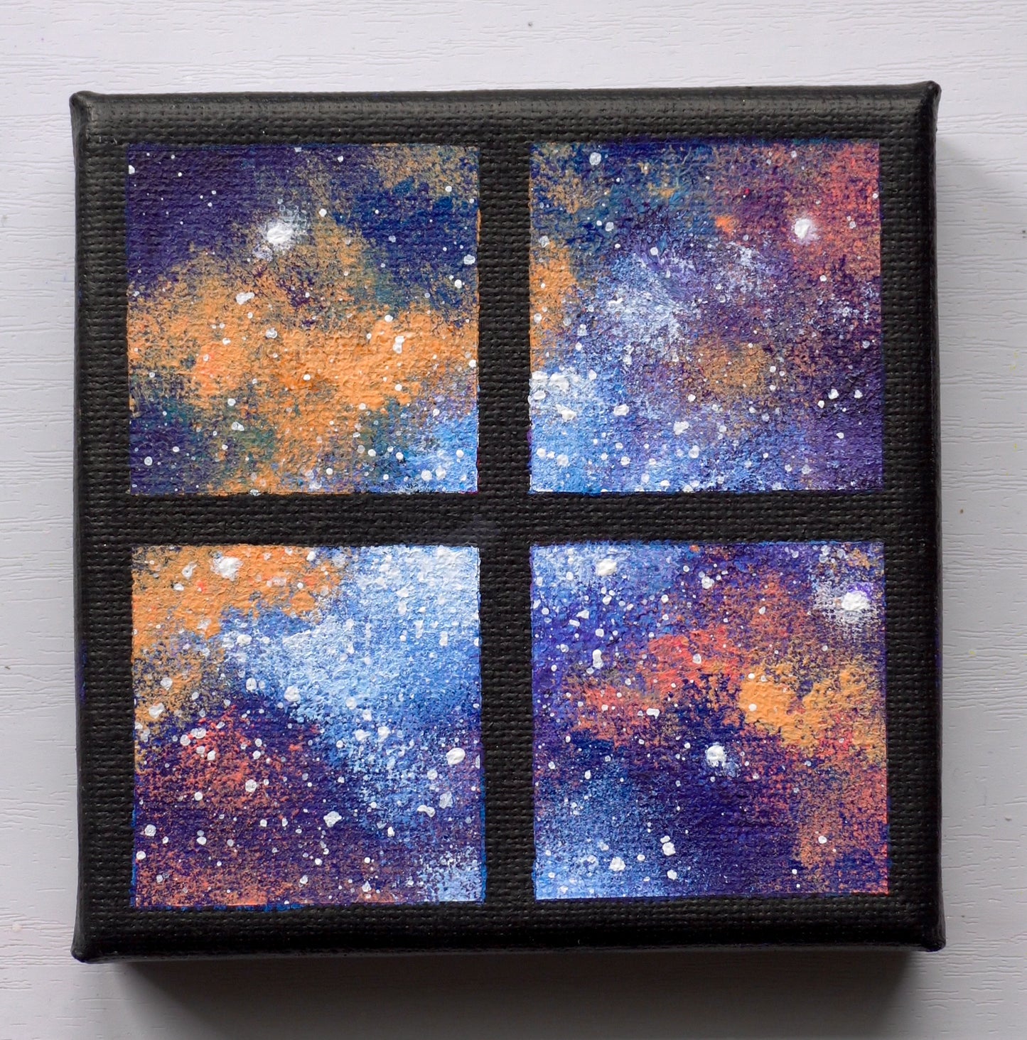 Mini Acrylic Painting - Cosmic Window