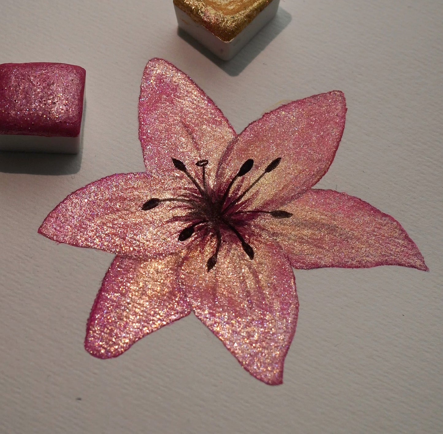 Sparkly Lily - Original Painting