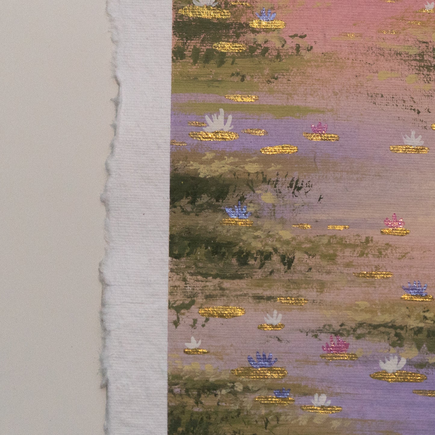 Enchanted Lily Pond - Original Painting