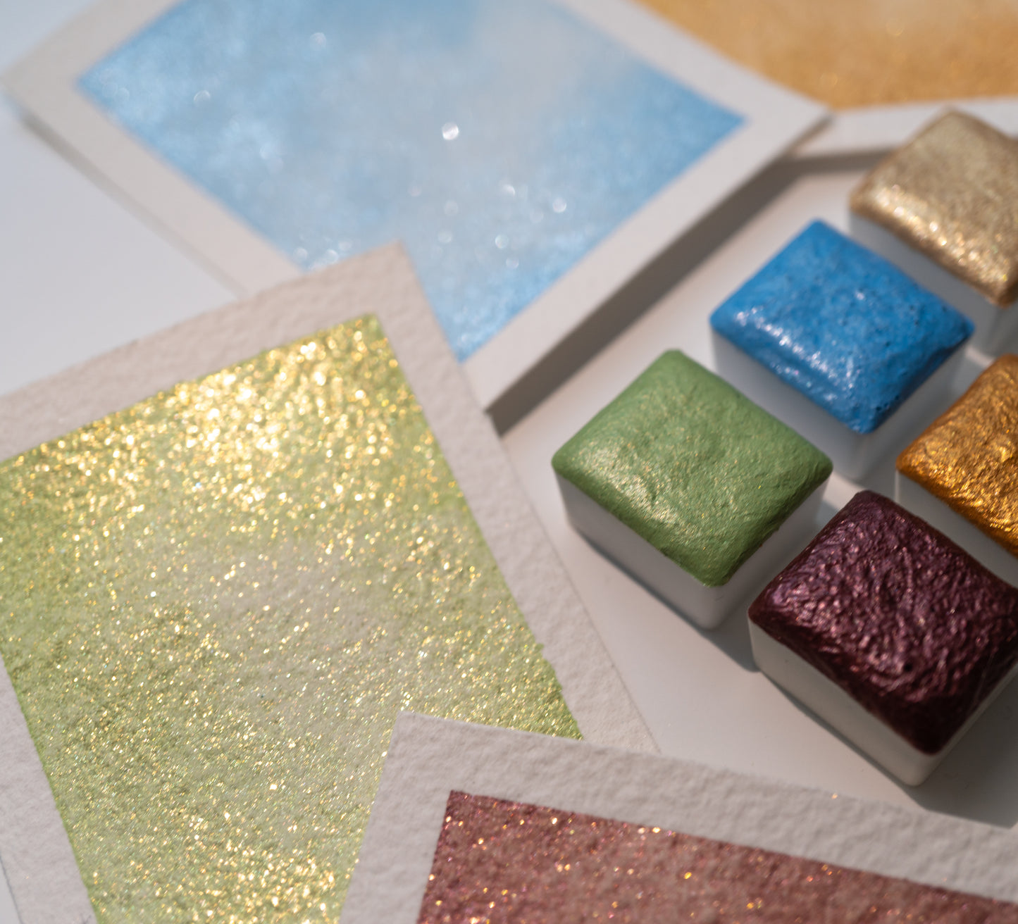 The Nature Sparkles Watercolour Set
