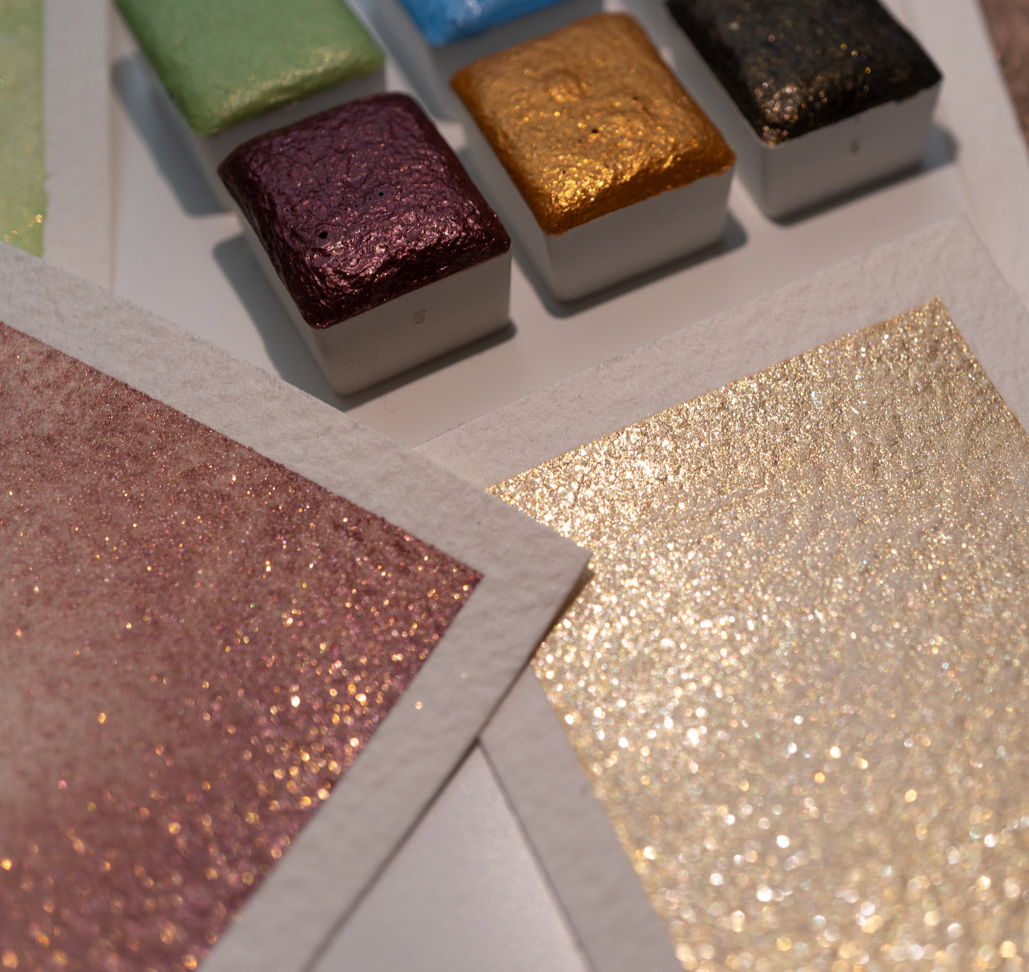 The Nature Sparkles Watercolour Set