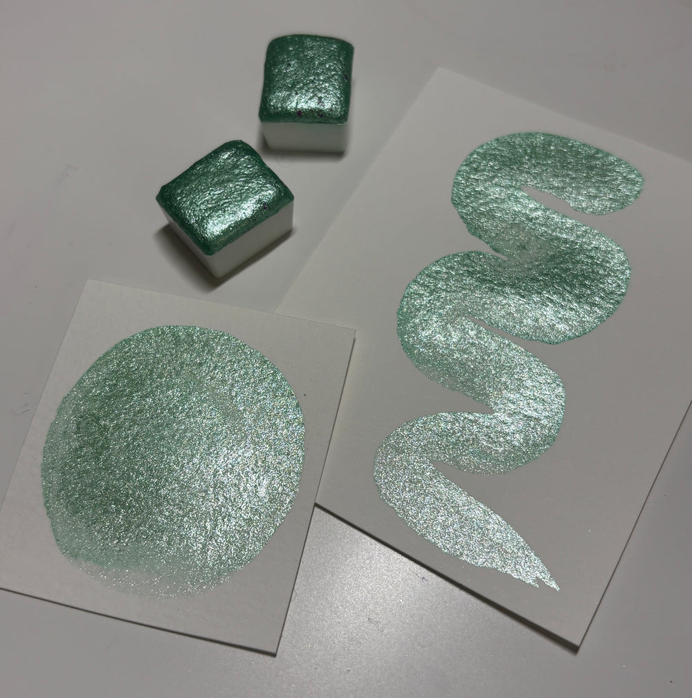 Mint Green Watercolour