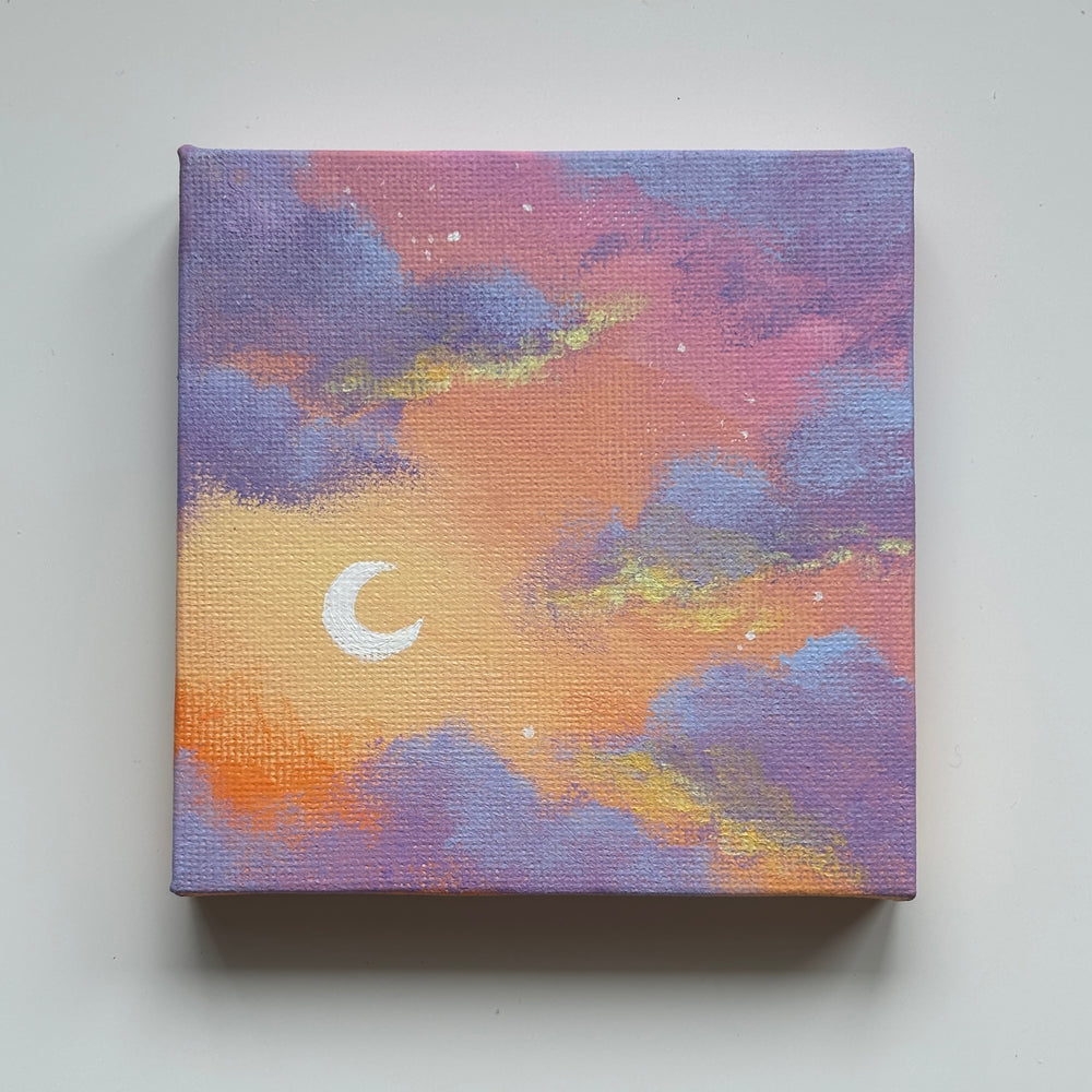 Nostalgic Sunset #2 - Mini Painting