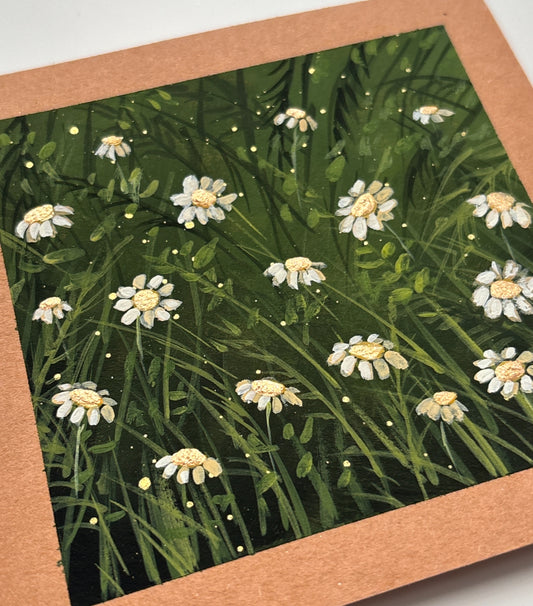 Enchanted Daisies #4 - Original Painting
