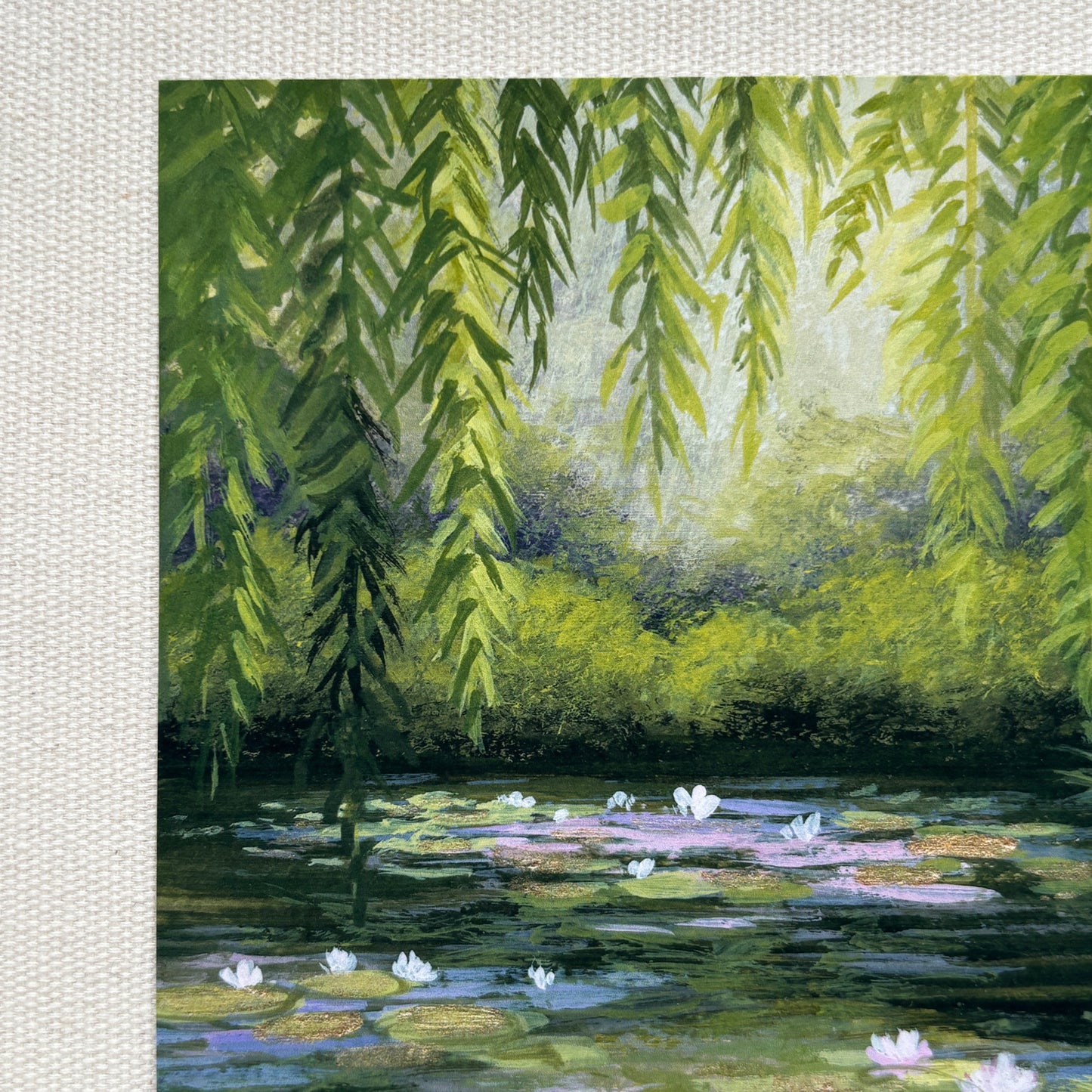 Lily Pond Reverie - 4 x 6” Art Print