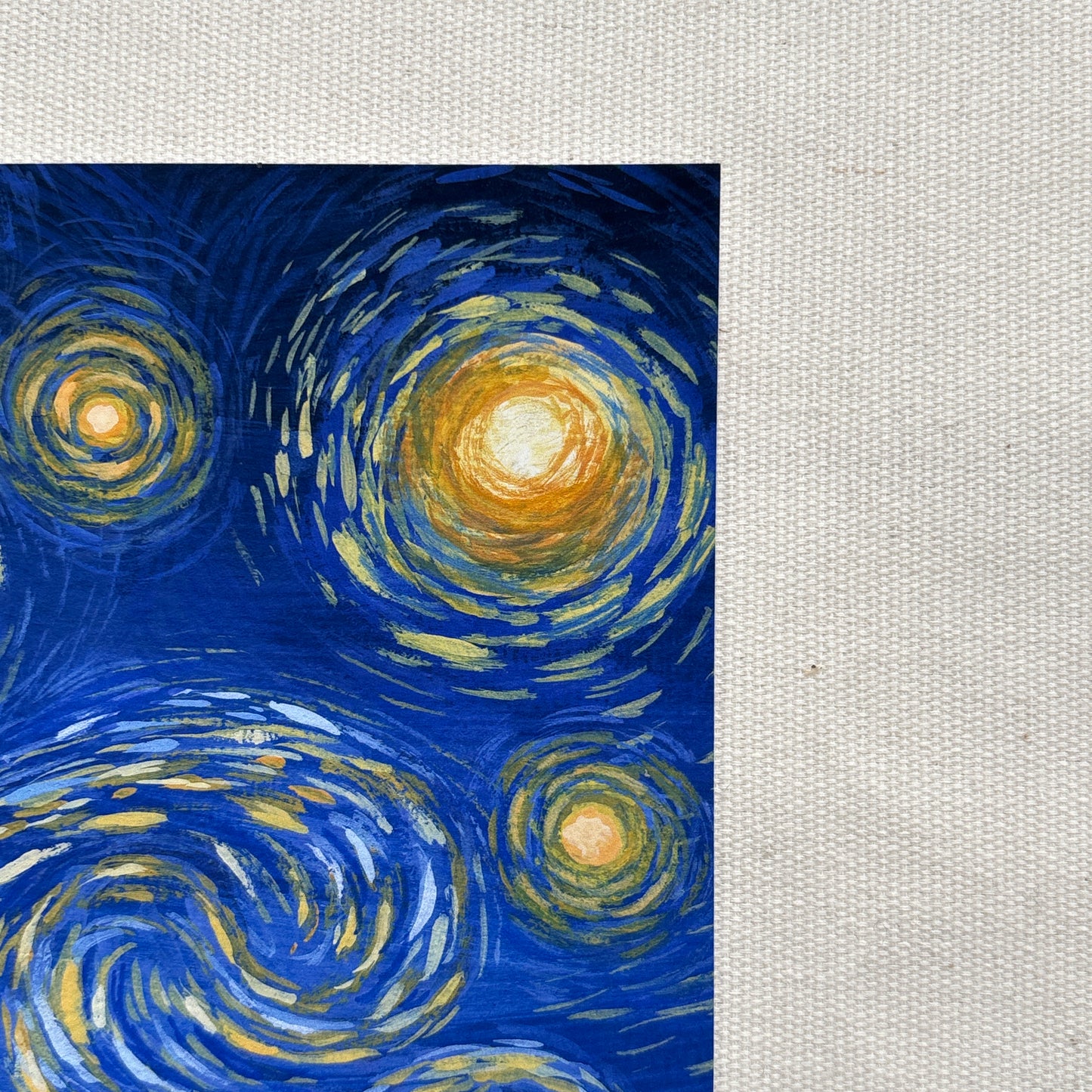 Starry Night Sky - 4 x 6” Art Print