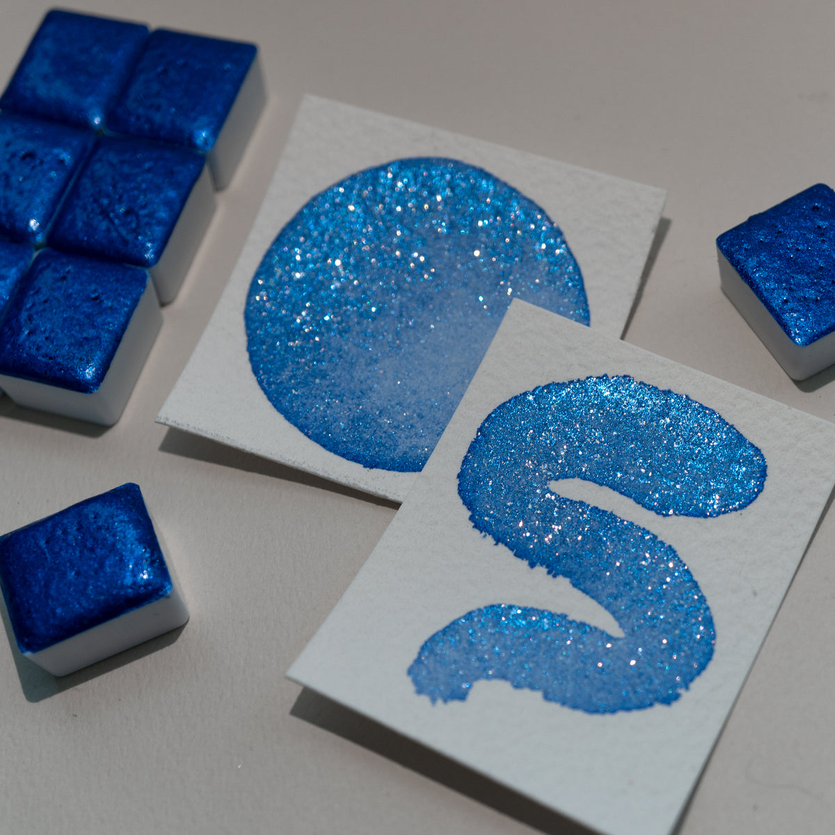 Starry Blue - Shimmer Watercolor