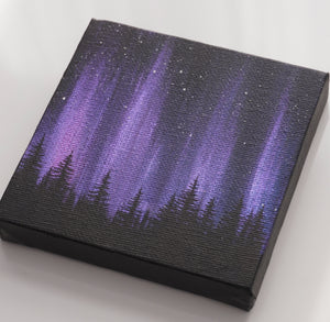 
                  
                    Northern Lights Mini - Original Acrylic Painting
                  
                