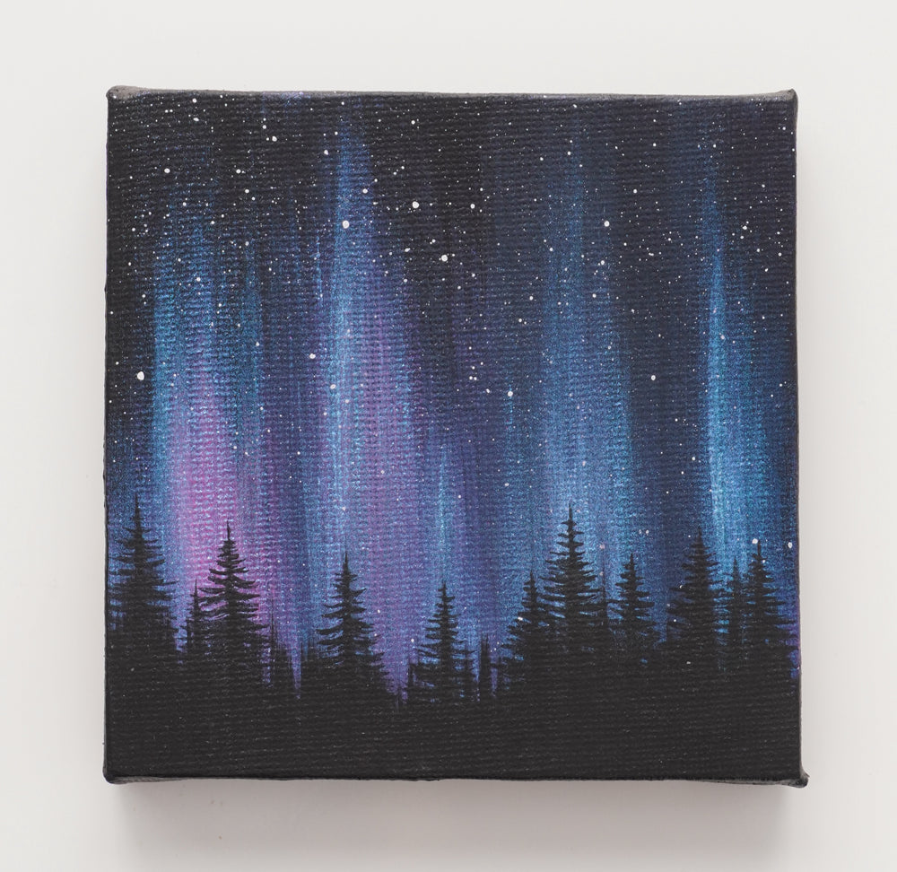 Northern Lights Mini - Original Acrylic Painting