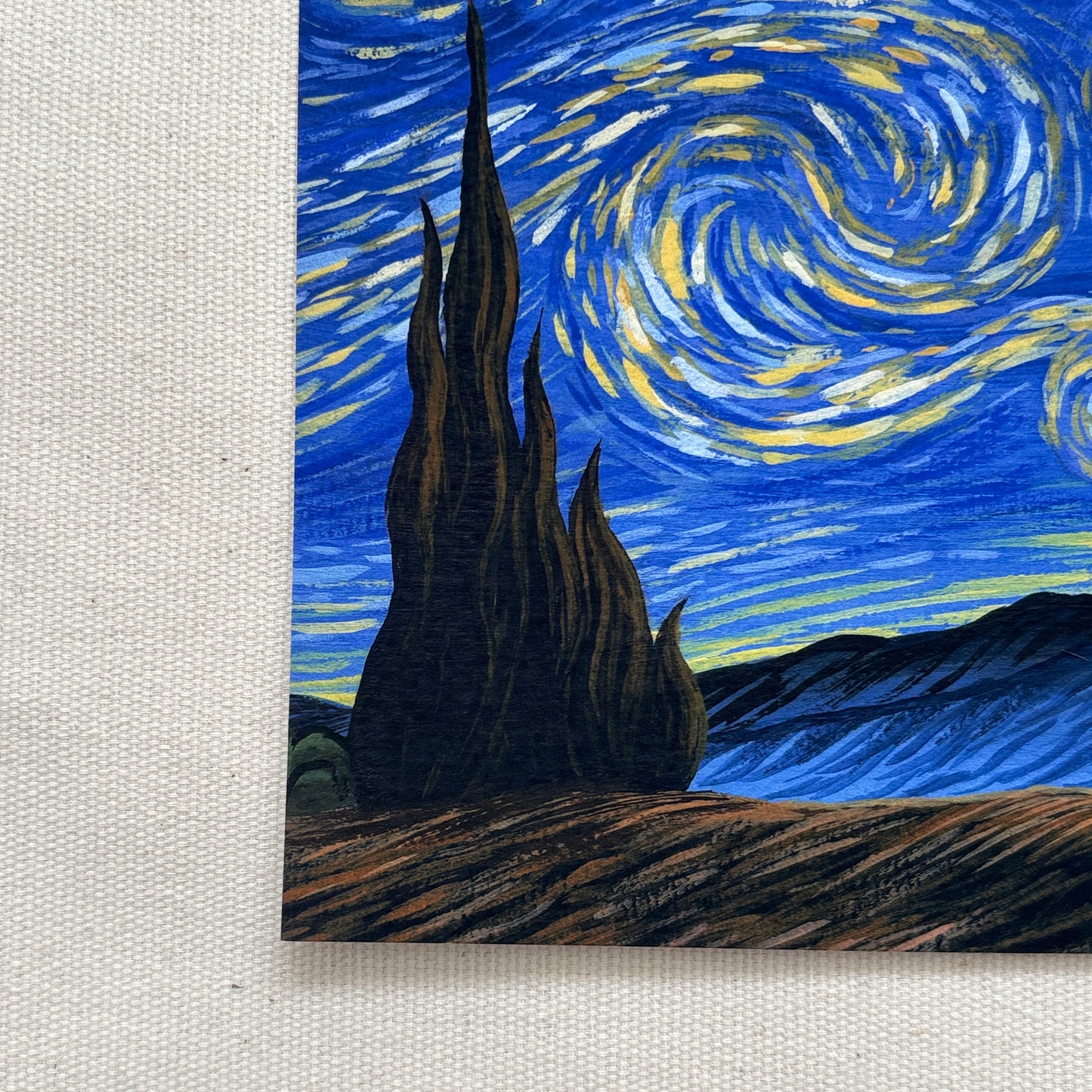 Starry Night Sky - 4 x 6” Art Print