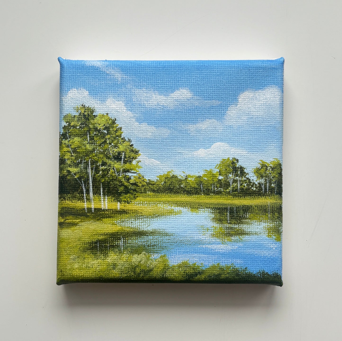 Dreamy Scenery #1 - Mini Original Painting