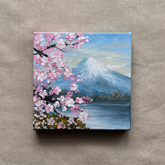 Cherry Blossom & Mount Fuji in Japan