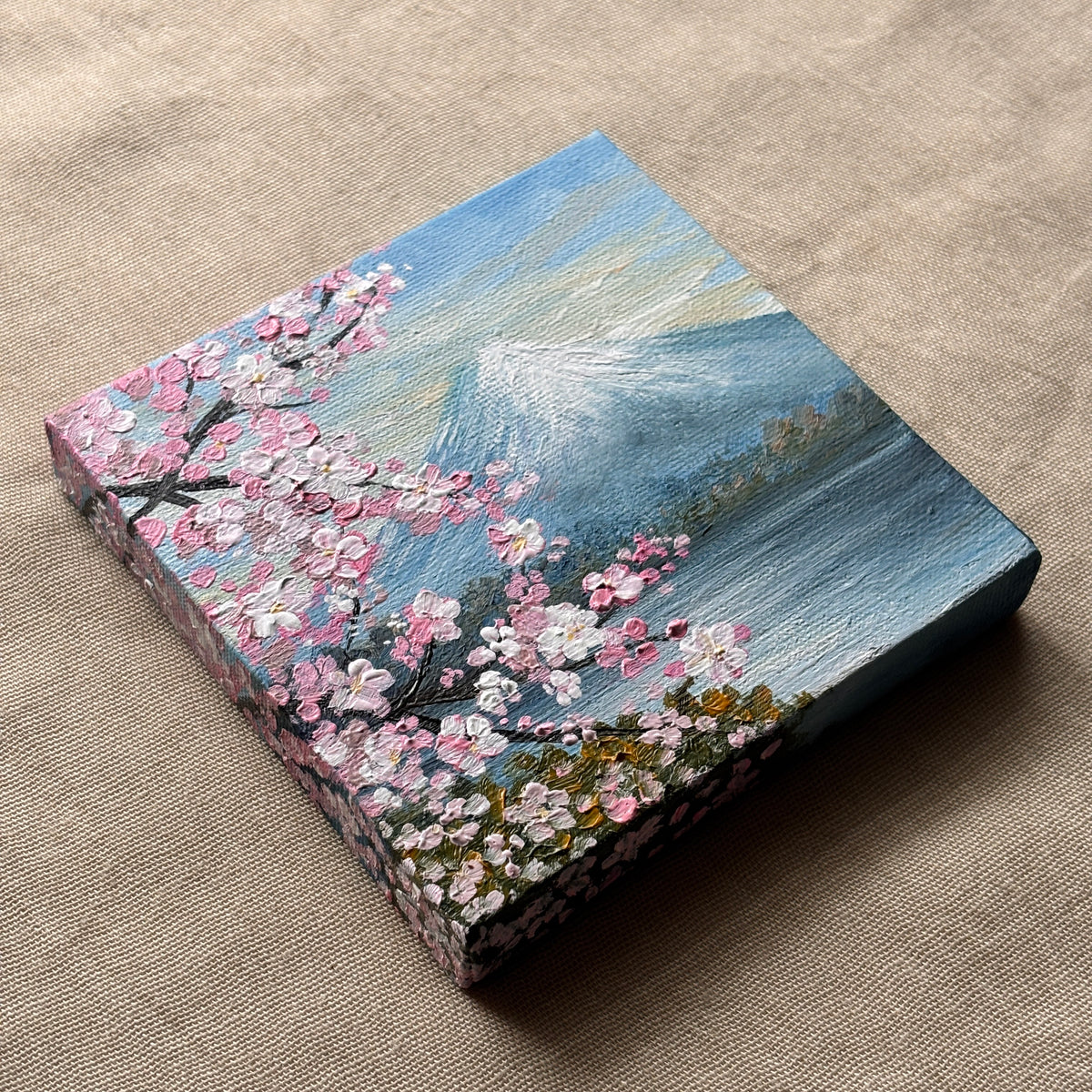 Cherry Blossom & Mount Fuji in Japan