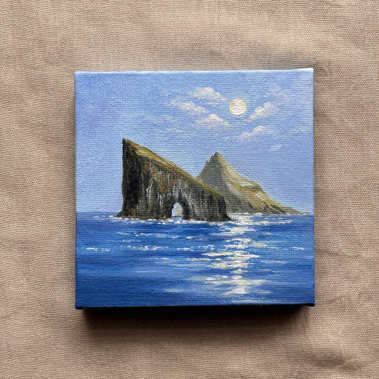 Drangarnir Sea Stacks in Faroe Islands
