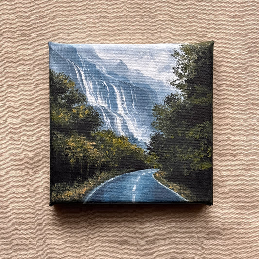 Road to Milford Sound in New Zealand