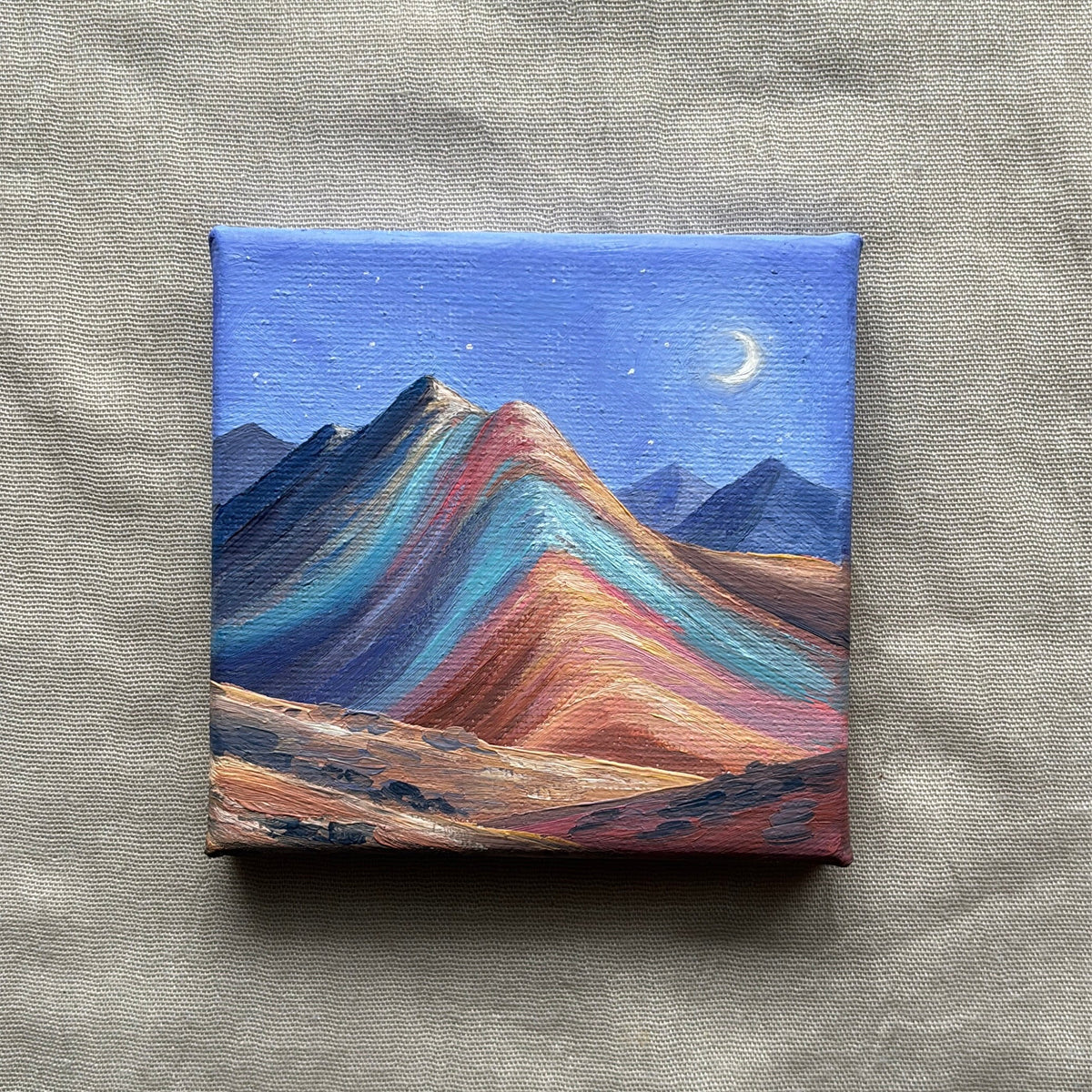 Rainbow Mountains in Peru