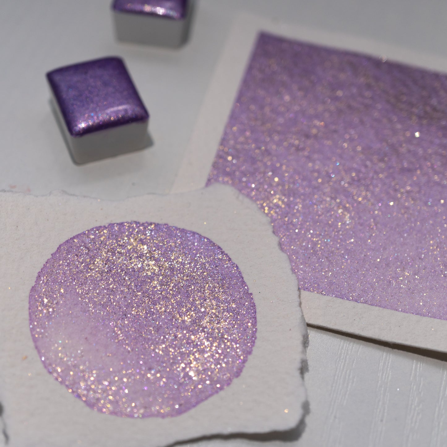 
                  
                    Lavender Glow Shimmer Watercolour - Limited Edition
                  
                