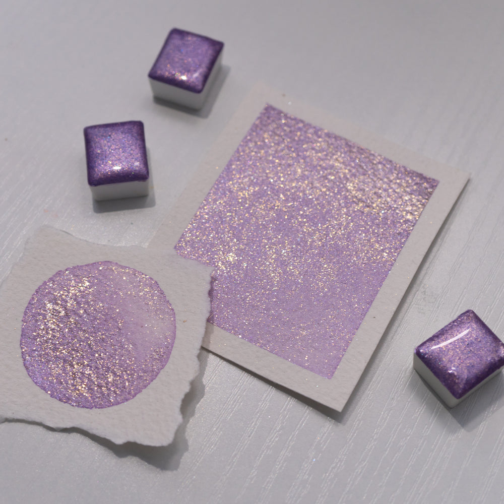 Lavender Glow Shimmer Watercolour - Limited Edition