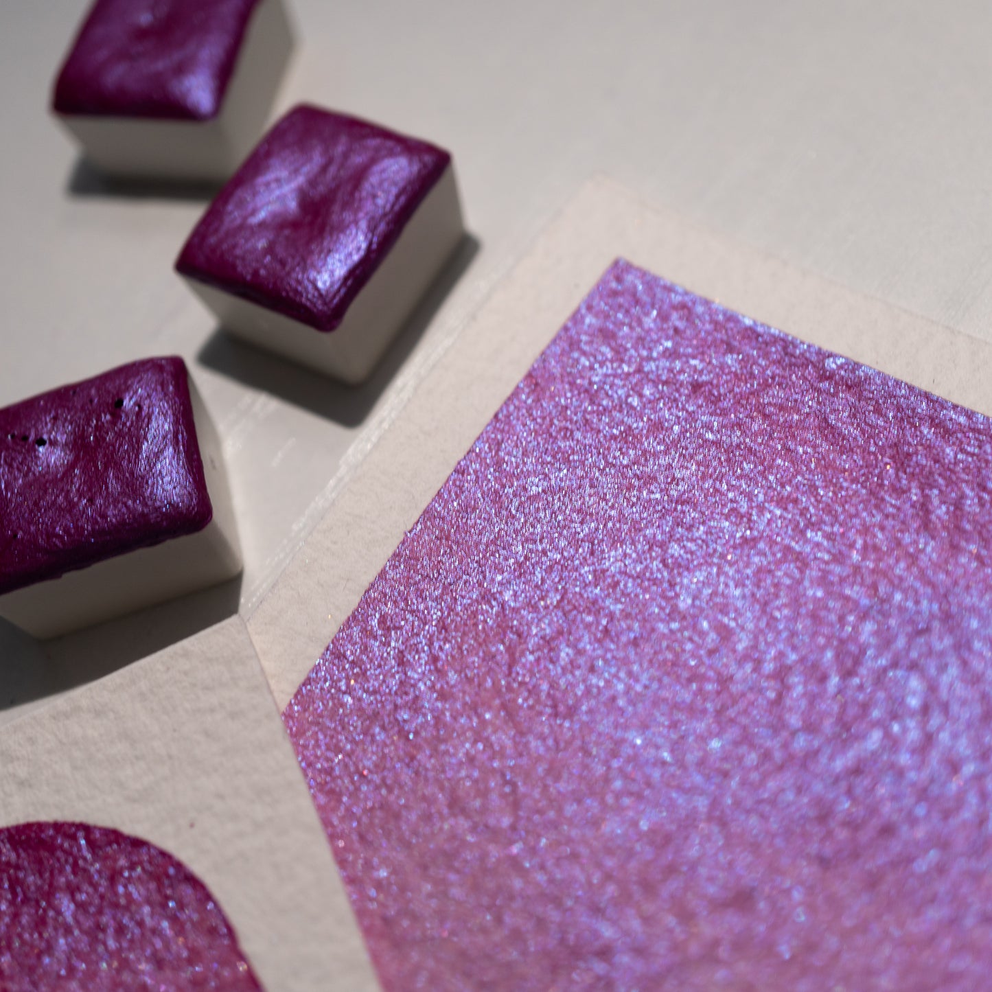 Magenta Violet Watercolour