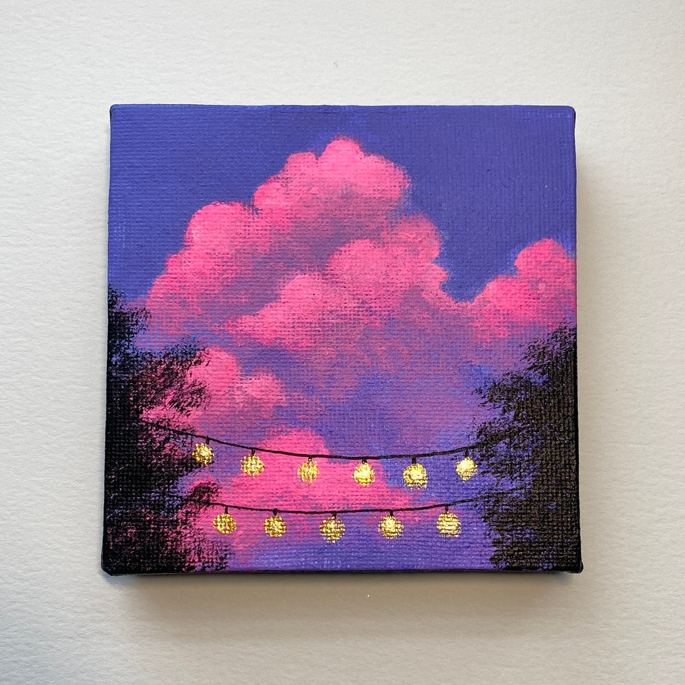 Pink painting ideas discount