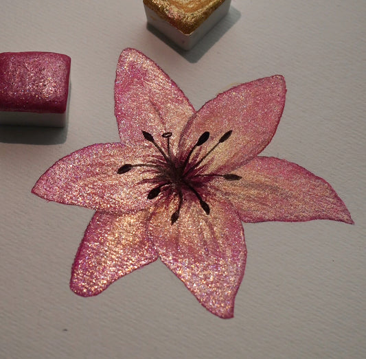 Sparkly Lily - Original Painting