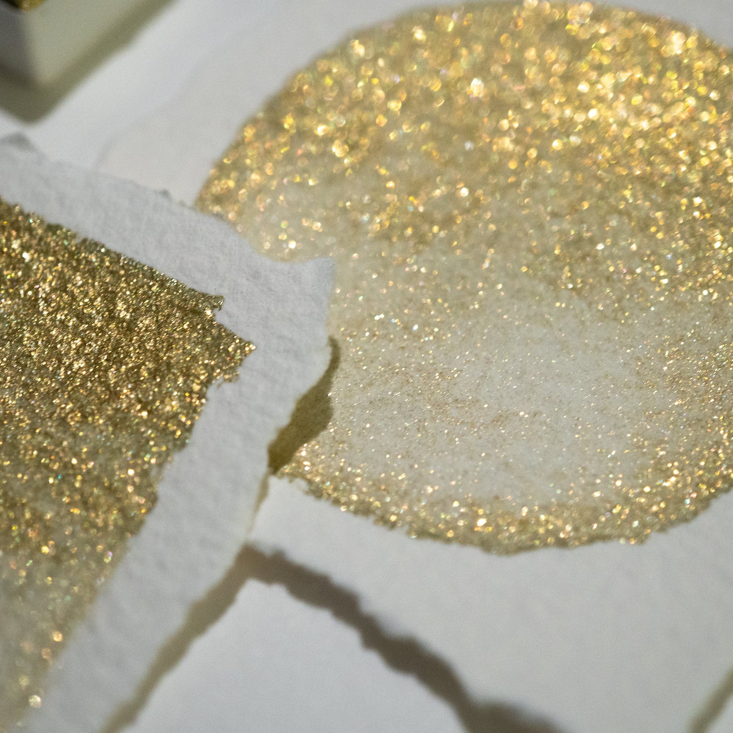 Olive Gold Sparkle