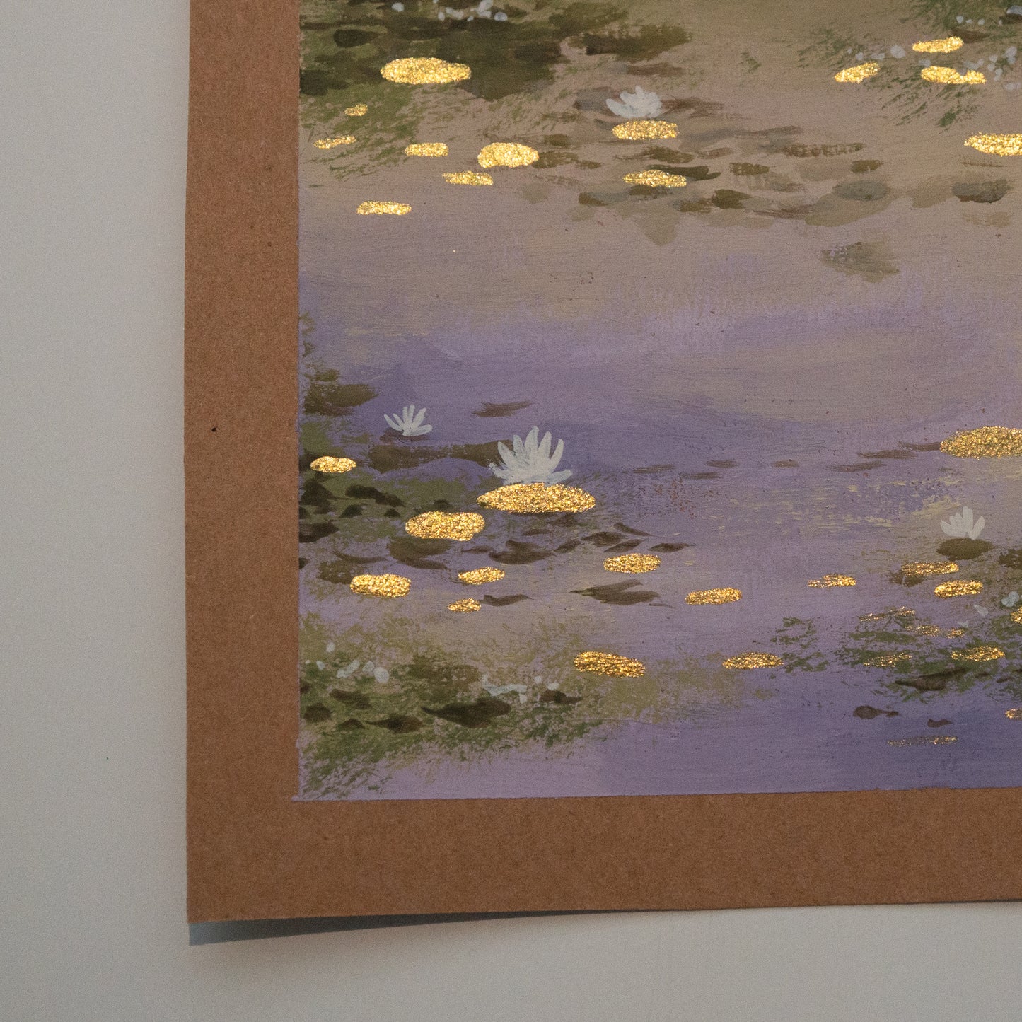 Moonlit Lilies - Original Painting