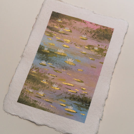 Gilded Reflections - Original Painting