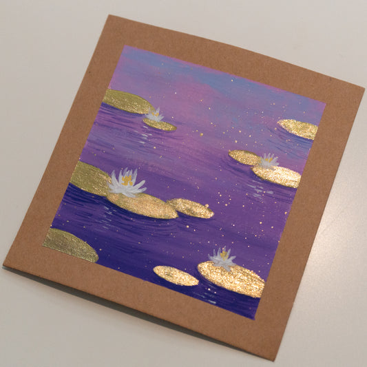 Magical Lily Pond - Original Painting