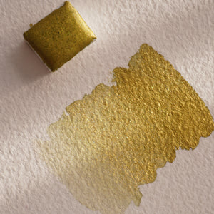 
                  
                    Olive Gold Sparkle Half Pan Watercolour
                  
                