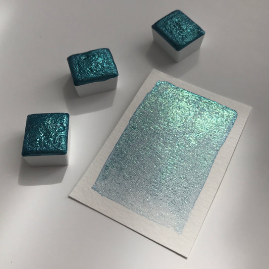 Turquoise Super Sparkle Watercolour