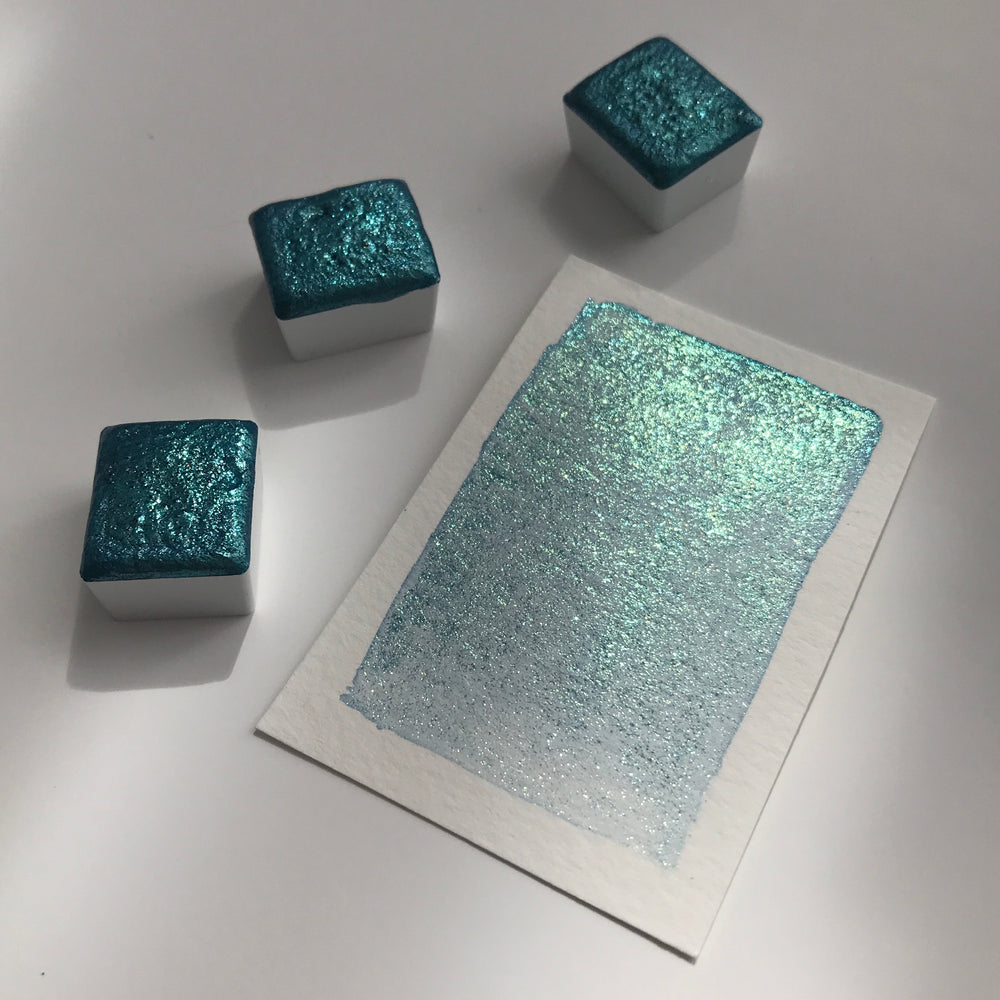 Turquoise Super Sparkle Watercolour