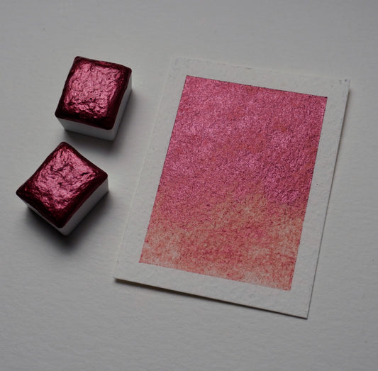Ruby Shimmer Watercolour