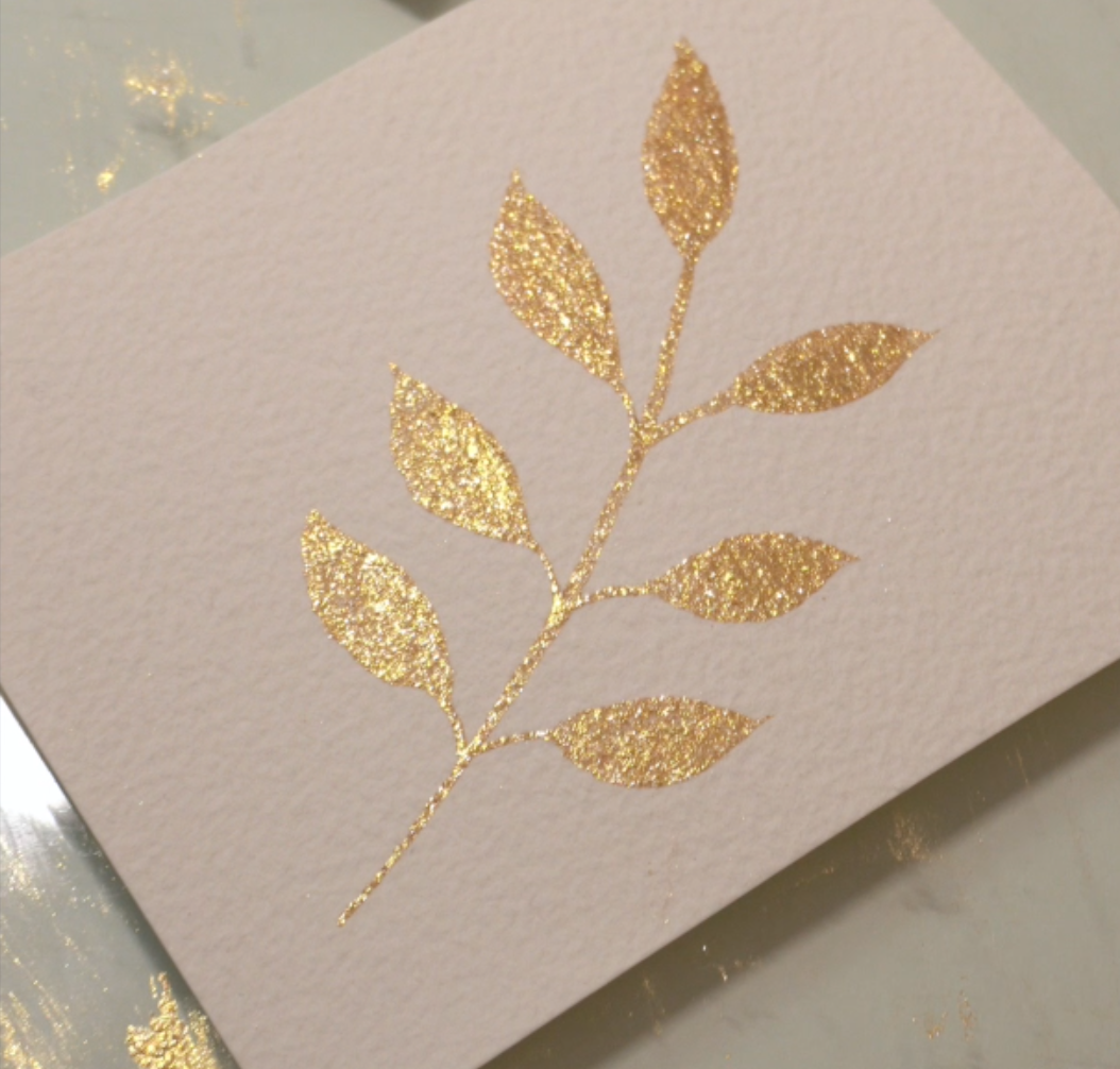 
                  
                    Sunset Glow Gold Watercolour
                  
                