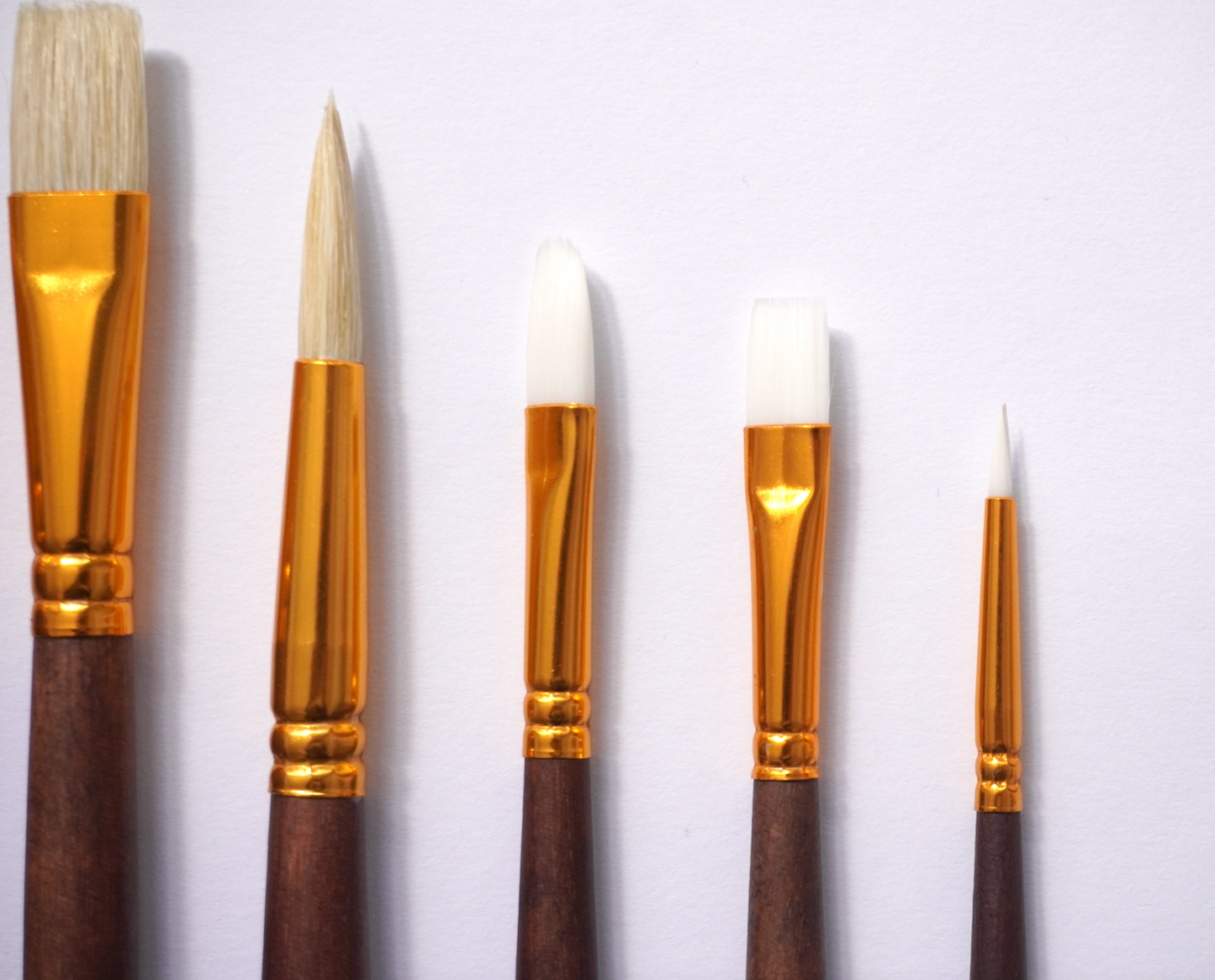 
                  
                    Paint Brush Set for Acrylics, Oil and Watercolors, 6 Piece Brush Set
                  
                