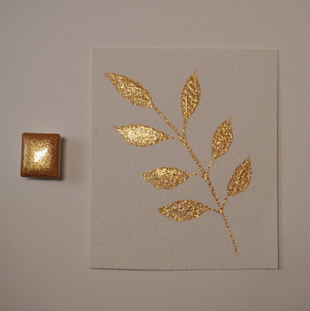 
                  
                    Sunset Glow Gold Watercolour
                  
                