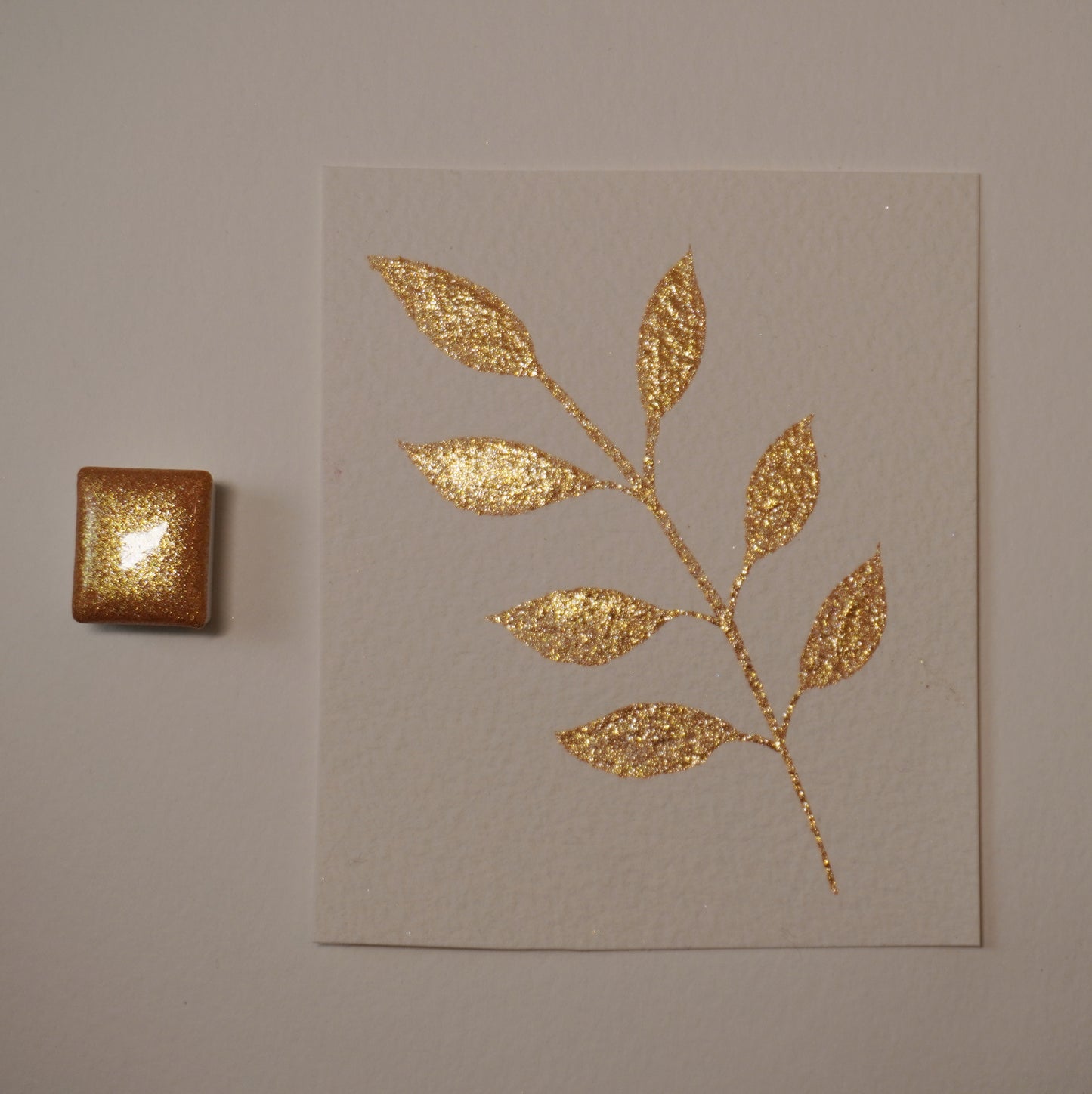 
                  
                    Sunset Glow Gold Watercolour
                  
                
