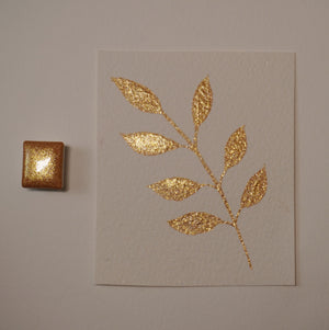 
                  
                    Sunset Glow Gold Watercolour
                  
                